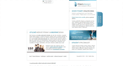 Desktop Screenshot of kleindesign.cz